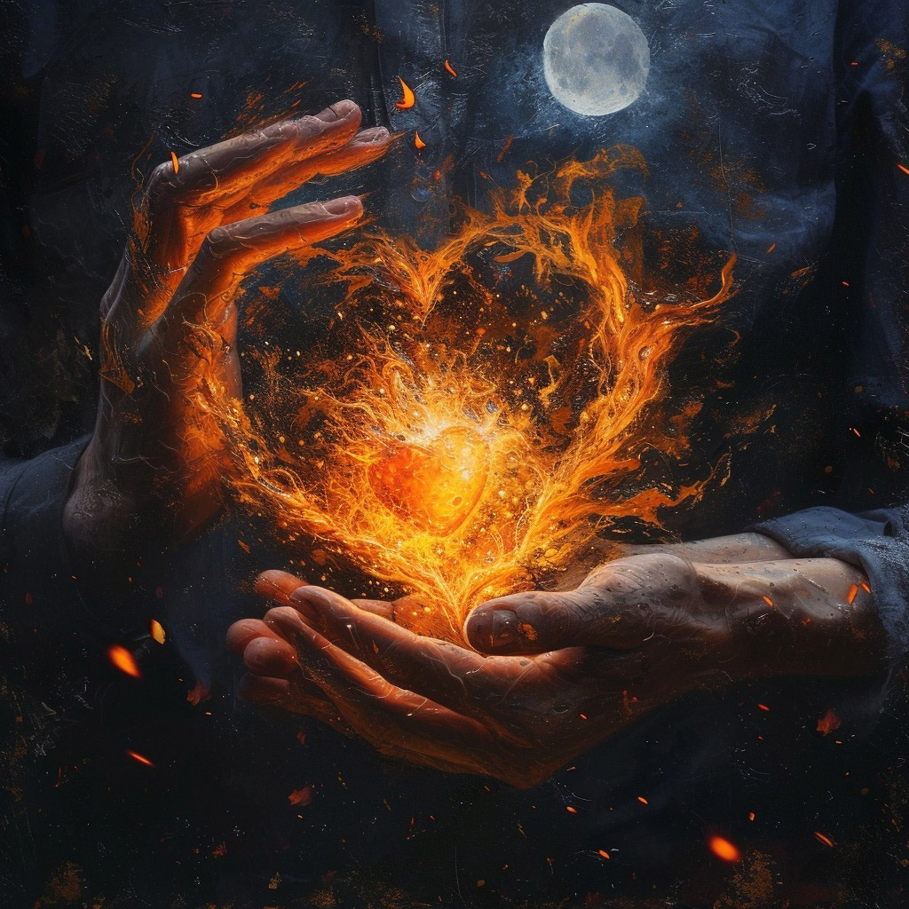 Encantamiento del corazón de fuego	